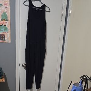 Women's Navy Jumpsuit